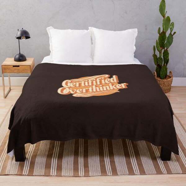 Item preview, Certified Overthinker Funny Anxiety Brain Mental Health Humor designed and sold by ConfuseLab Alt.