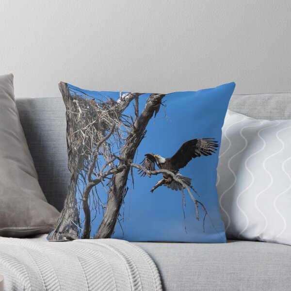 Item preview, Bald Eagle Bringing Home The Fish designed and sold by PsychoAlien.com.