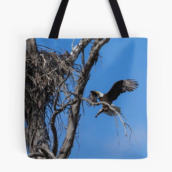 Item preview, Bald Eagle Bringing Home The Fish designed and sold by PsychoAlien.com.