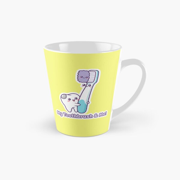 Item preview, Cute Kawaii My Toothbrush and Me Happy Healthy Tooth Dental Art designed and sold by bvdesignart.