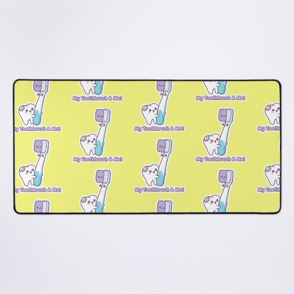 Item preview, Cute Kawaii My Toothbrush and Me Happy Healthy Tooth Dental Art designed and sold by bvdesignart.