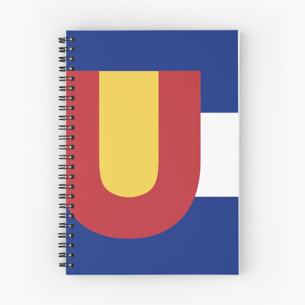 Aperçu de l'œuvre Drapeau du Colorado - Lettre U créée et vendue par FlagFontCO.