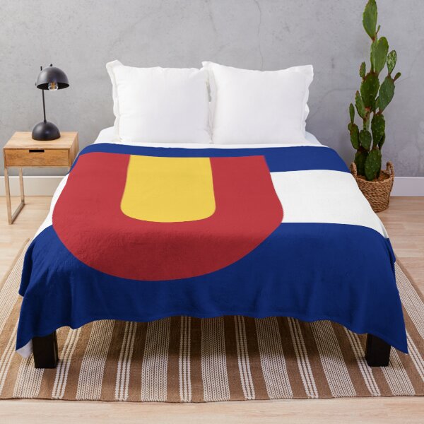 Item preview, Colorado Flag - Letter U designed and sold by FlagFontCO.