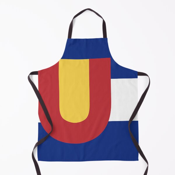 Item preview, Colorado Flag - Letter U designed and sold by FlagFontCO.