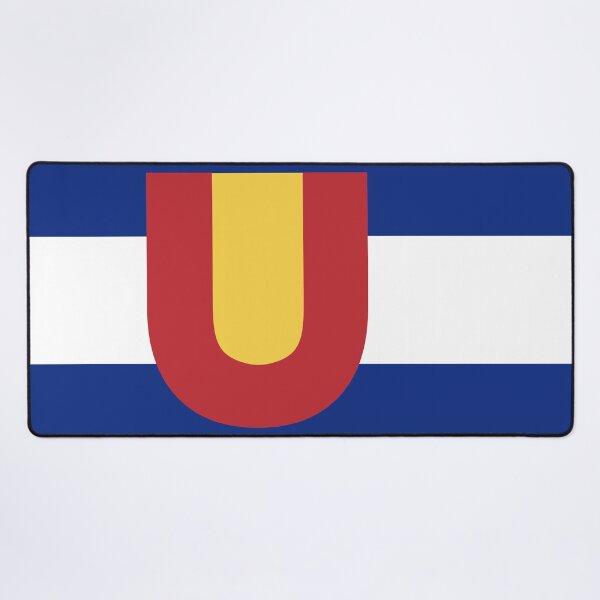 Item preview, Colorado Flag - Letter U designed and sold by FlagFontCO.