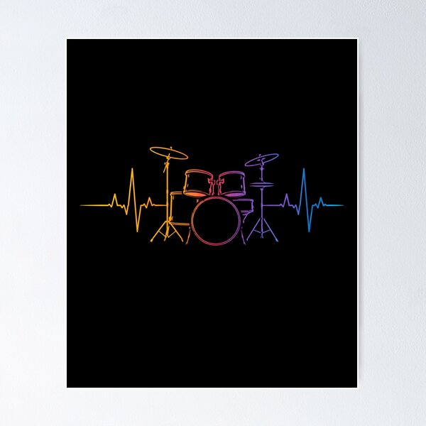 Item preview, Drums Heartbeat  designed and sold by zoes-ink.