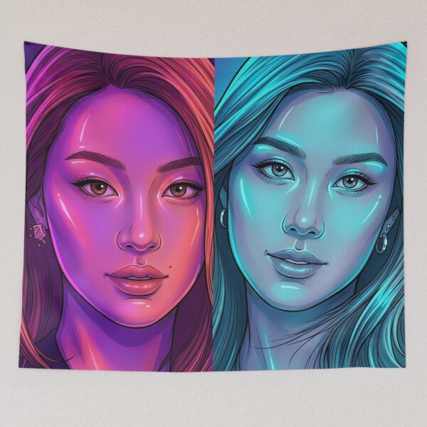 Item preview, Better Halves Jane & Alin Thai GL Tv Series Lgbtq+ WLW Decor Poster Print Art Comic designed and sold by Mind Space.