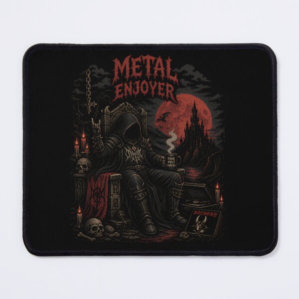 Item preview, Dark Fantasy Metal Enjoyer Pixel Art designed and sold by NightbyteStudio.