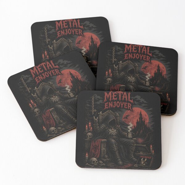 Item preview, Dark Fantasy Metal Enjoyer Pixel Art designed and sold by NightbyteStudio.