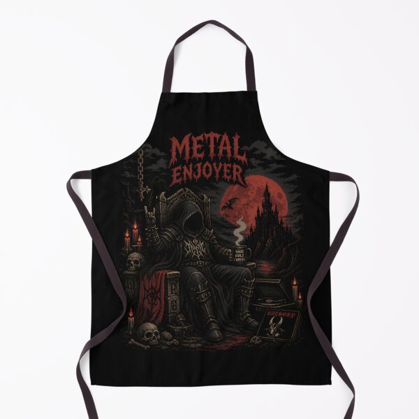 Item preview, Dark Fantasy Metal Enjoyer Pixel Art designed and sold by NightbyteStudio.
