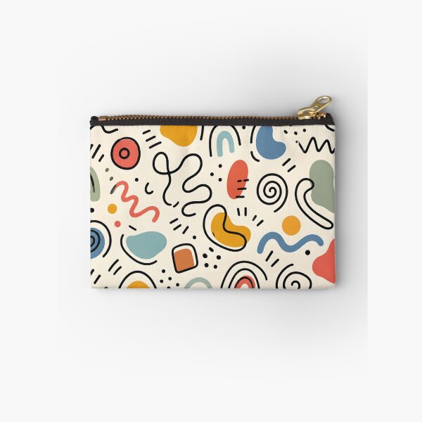 Item preview, Whimsical Retro Memphis Doodle Pattern designed and sold by aashcreat.