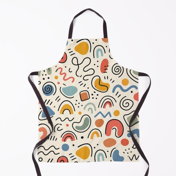 Item preview, Whimsical Retro Memphis Doodle Pattern designed and sold by aashcreat.