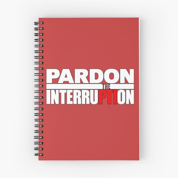 Item preview, Pardon The Interruption Logo designed and sold by PastelWingg.