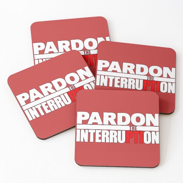 Item preview, Pardon The Interruption Logo designed and sold by PastelWingg.