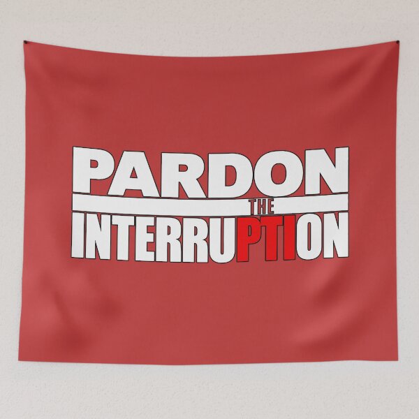 Item preview, Pardon The Interruption Logo designed and sold by PastelWingg.