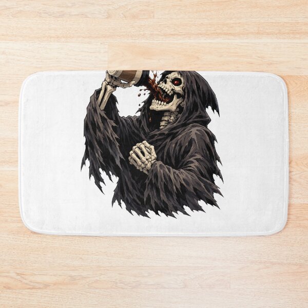 Item preview, Grim Reaper Chugging Coffee  designed and sold by spencestees.