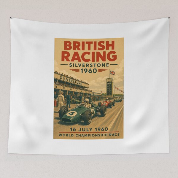 Item preview, British Racing 1960 – Vintage  Racing designed and sold by Fleetwood1994.