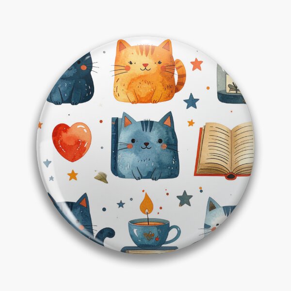 Item preview, Cat Reading Pattern designed and sold by Thalora Store.