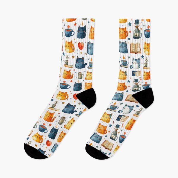 Item preview, Cat Reading Pattern designed and sold by Thalora Store.