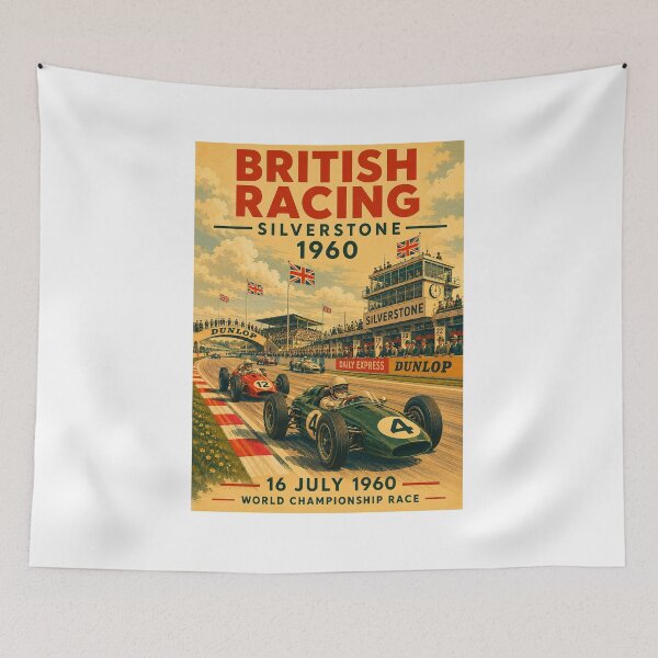 Item preview, British Racing  1960 – Vintage  Racing designed and sold by Fleetwood1994.