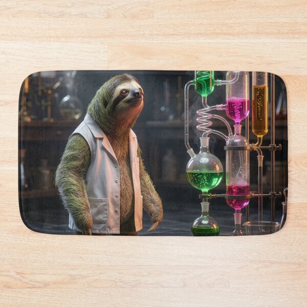 Item preview, Sloth Does Chemistry Stuff designed and sold by Tridentulus.