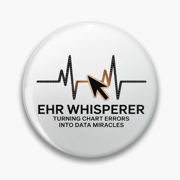 Item preview, Informatics Nurse EHR Whisperer Turning Chart Errors Into Data Miracles T-Shirt designed and sold by CuteDesignables.