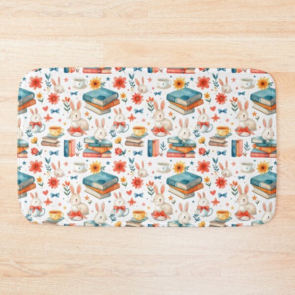 Item preview, Rabbit Book Pattern designed and sold by Thalora Store.