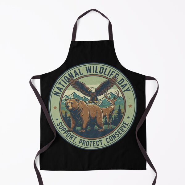 Item preview, National Wildlife Day – Support, Protect, and Conserve Wildlife for a Sustainable Future designed and sold by PGRprint.