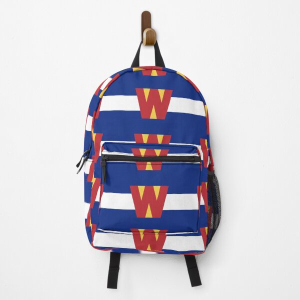 Item preview, Colorado Flag - Letter W designed and sold by FlagFontCO.