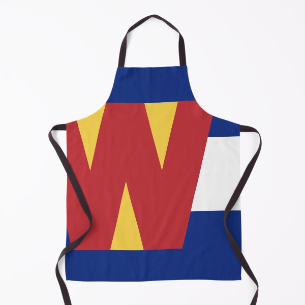 Item preview, Colorado Flag - Letter W designed and sold by FlagFontCO.