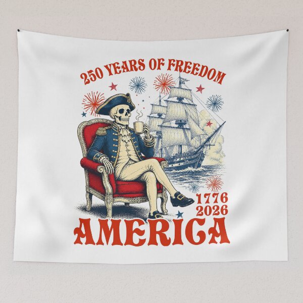 Item preview, 250 Years American Flag Anniversary USA 250th Birthday designed and sold by elongatedjazz.