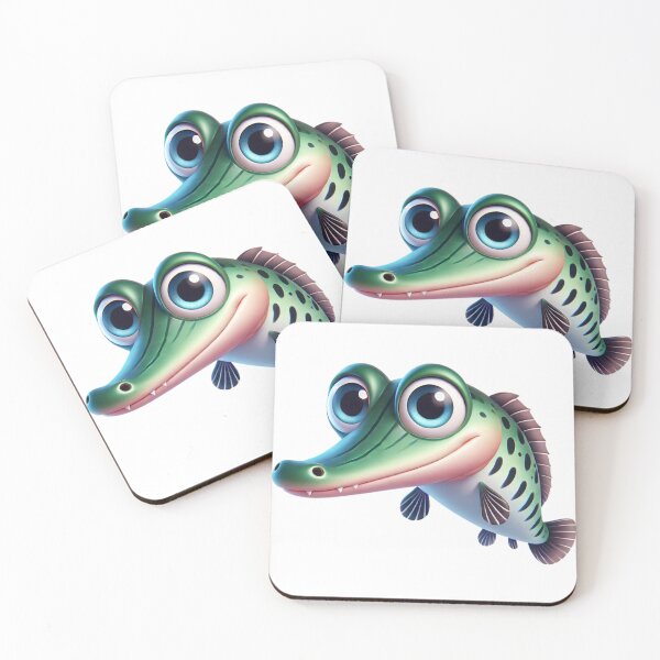 Item preview, Adorable Alligator Gar Fish designed and sold by Sillytoe.