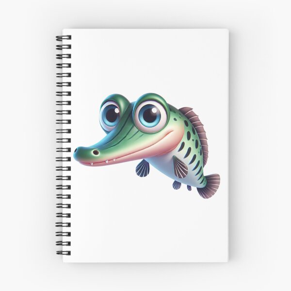 Item preview, Adorable Alligator Gar Fish designed and sold by Sillytoe.