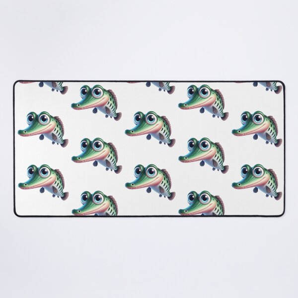 Item preview, Adorable Alligator Gar Fish designed and sold by Sillytoe.