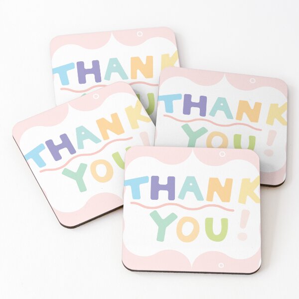 Item preview, Cheerful Thank You Card – Bright Colorful Typography Design designed and sold by cathyee.