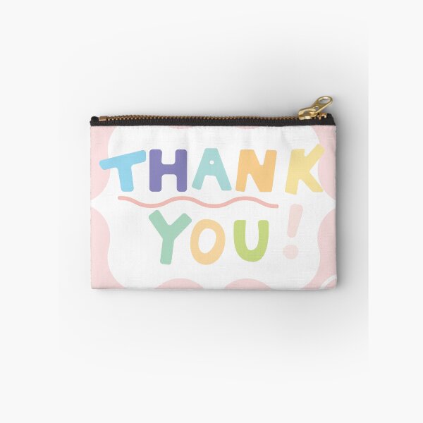 Item preview, Cheerful Thank You Card – Bright Colorful Typography Design designed and sold by cathyee.