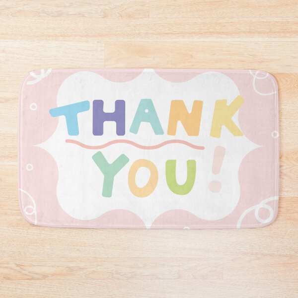 Item preview, Cheerful Thank You Card – Bright Colorful Typography Design designed and sold by cathyee.
