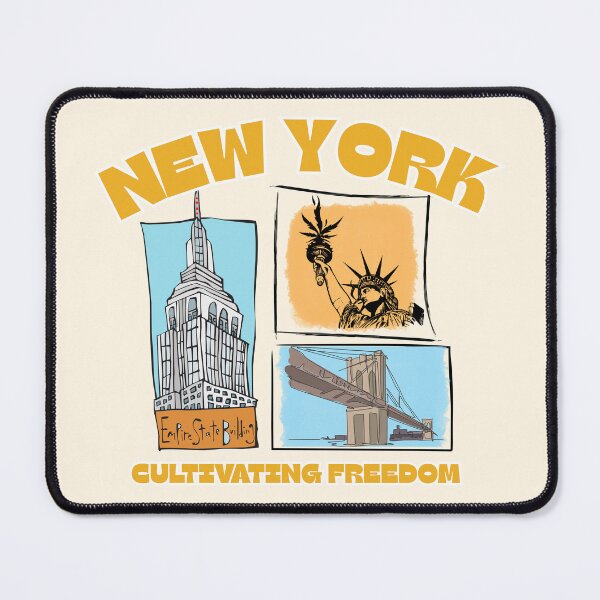 Item preview, New York Cultivating Freedom Cannabis City Travel designed and sold by SilverSeaBKK.