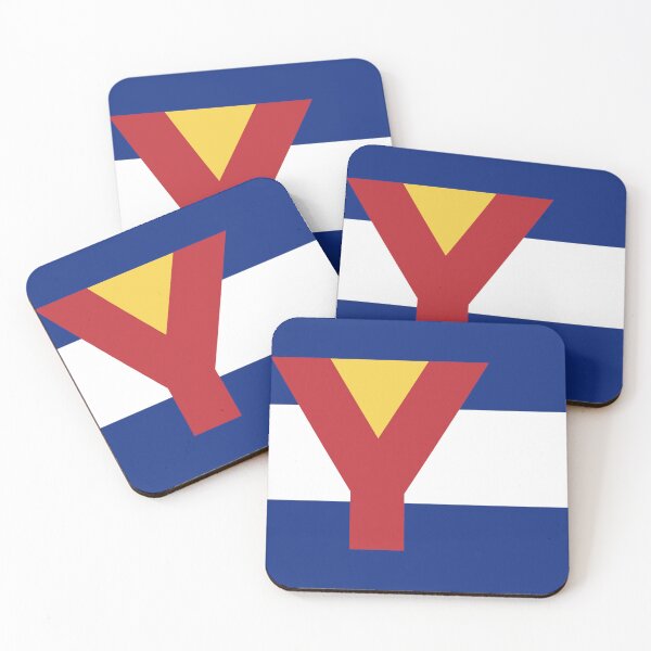 Item preview, Colorado Flag - Letter Y designed and sold by FlagFontCO.