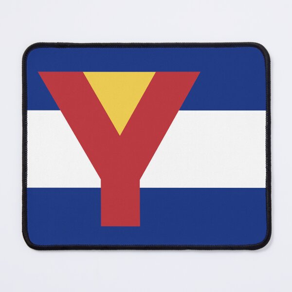 Item preview, Colorado Flag - Letter Y designed and sold by FlagFontCO.
