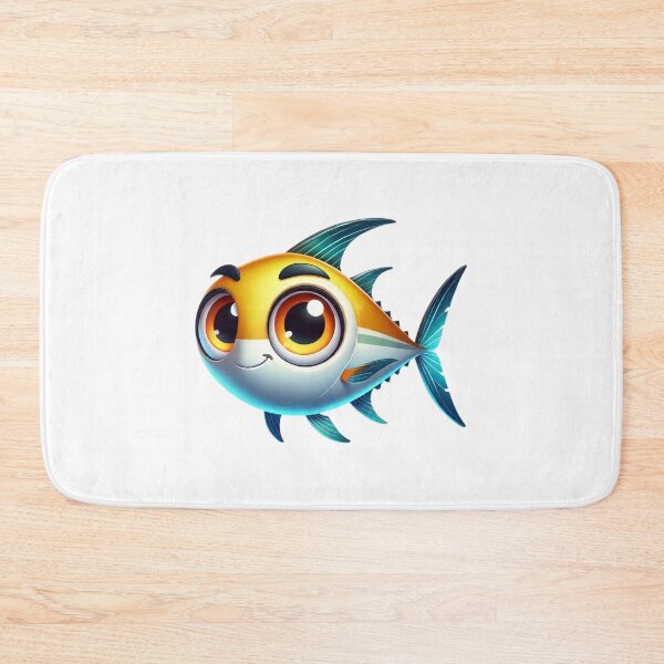 Item preview, Adorable Amberjack Fish designed and sold by Sillytoe.