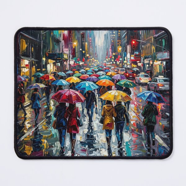 Item preview, Rainy day view  design  designed and sold by FlowerSeller1.