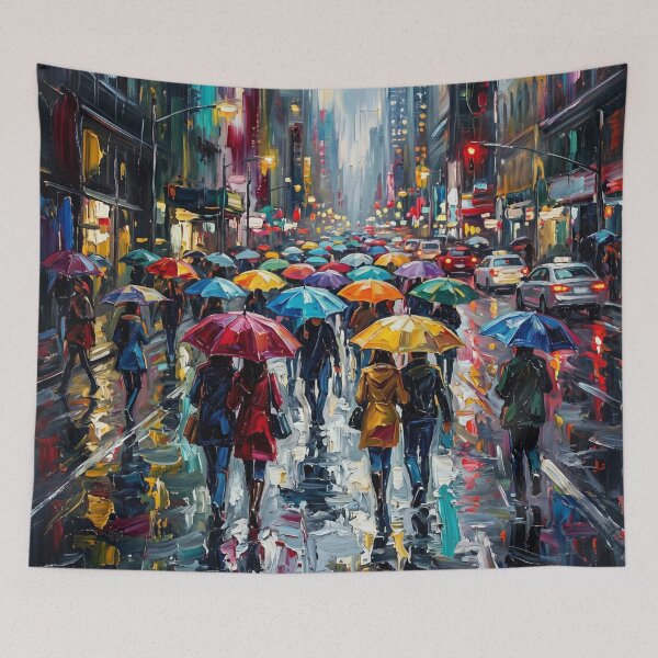 Item preview, Rainy day view  design  designed and sold by FlowerSeller1.