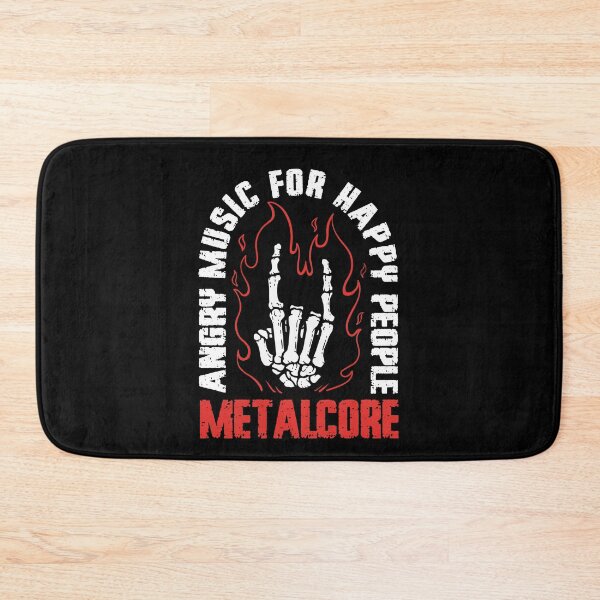 Item preview, Metalcore Angry Music for Happy People Funny Metalcore Fan Gift designed and sold by Say It With Ink.