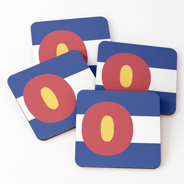 Item preview, Colorado Flag - Number 0 (Zero) designed and sold by FlagFontCO.