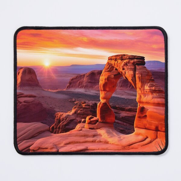 Item preview, Southwest Scenic Red Rock Mountain Landscape Digital Art designed and sold by DEC02.