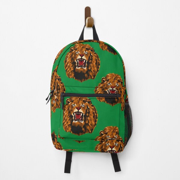 Item preview, Traditional Green Isiagu Lion Head Fabric Inspired Print designed and sold by Harcourt Fabrics.