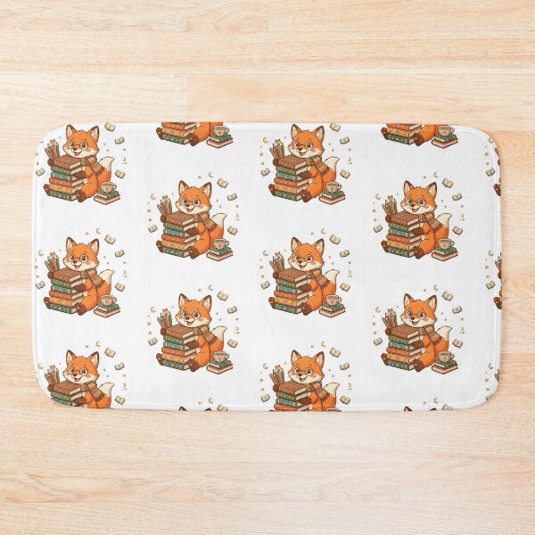 Item preview, Book Fox designed and sold by Thalora Store.