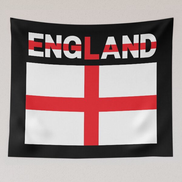 Item preview, England Flag Football Fan Design | St George Cross Soccer Supporter designed and sold by Karim-Karem.