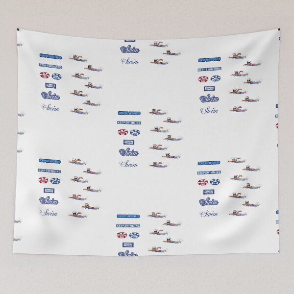 Item preview, Retro Pixel Swimmer and BTS Lifebuoy Sticker Pack designed and sold by moamaxshop.